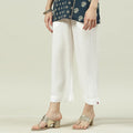 BIBA Women Loose Mid Rise Rayon Palazzo