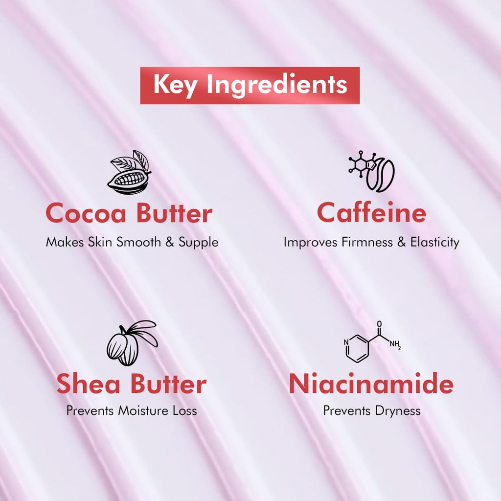 mCaffeine Sweet Escape Perfume Body Lotion, Niacinamide, Cocoa & Shea Butter, Deep Moisturization for Dry Skin, Lightweight, Non-Sticky & Daily Use, Fruity-Floral Fragrance, Unisex, 300ml