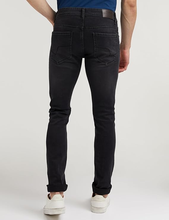 Peter England Men Mid Rise Premium Skinny Fit Stretchable Jeans