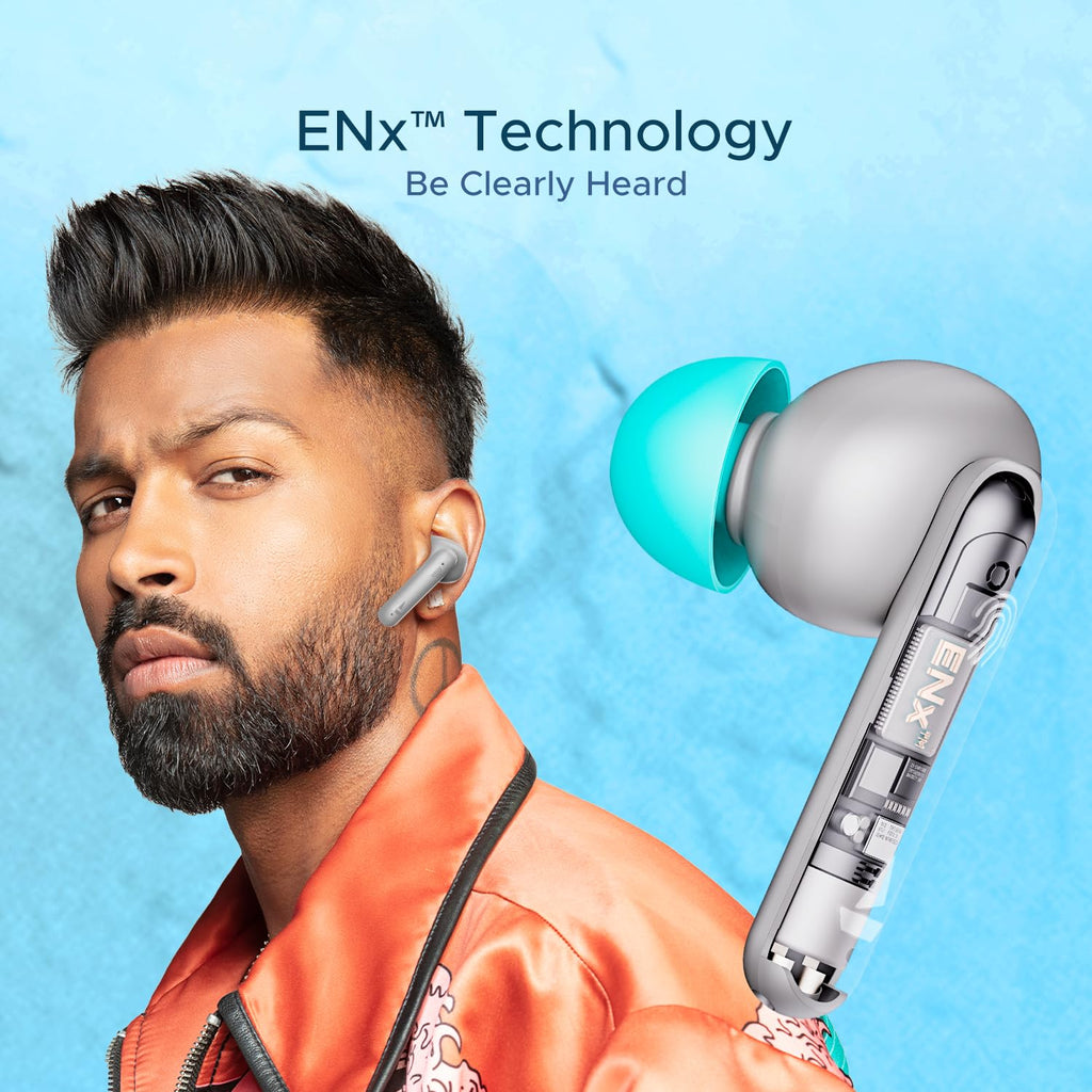 Boat Airdopes 141, Low Latency, ENx Tech, 42HRS Battery, Fast Charge, IWP, IPX4, Bluetooth Earbuds, TWS Ear Buds Wireless Earphones with mic (Cider Cyan)