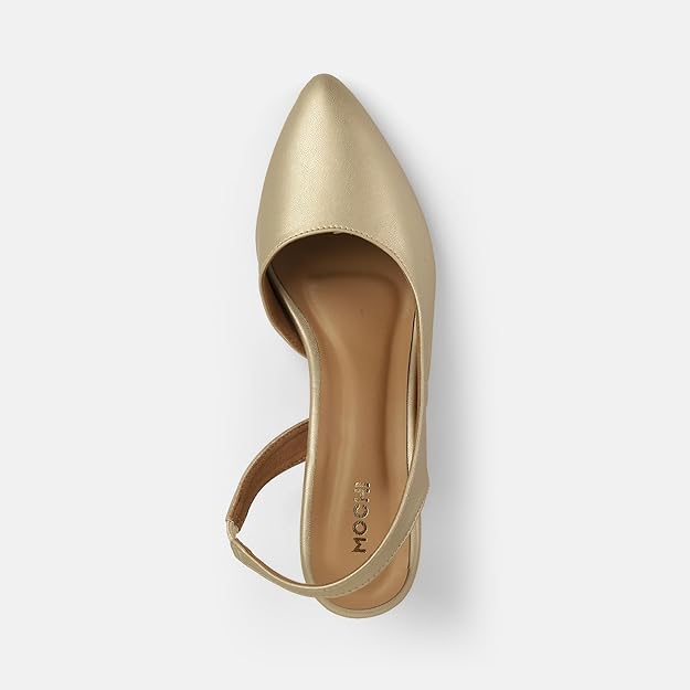 Mochi Women's Slip On Shoes with Slingback
