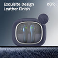 truke New Launch Crystal Dyno Leather Finish True Wireless in Ear Earbuds w/Spatial Audio, 70H Battery Rapid Charge Ear Buds, 13mm Driver HiFi Sound TWS, 40ms Ultra Low Latency, 4Mics ENC -ArcticBlue