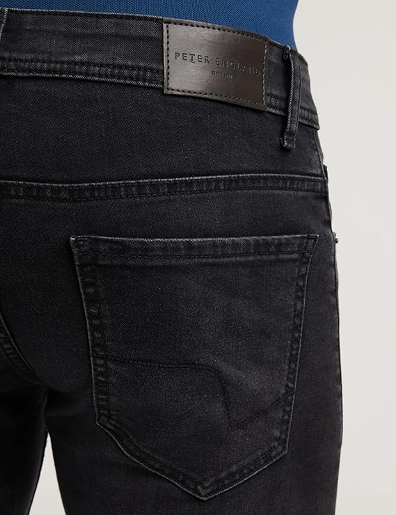 Peter England Men Mid Rise Premium Skinny Fit Stretchable Jeans